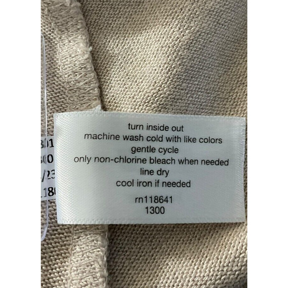 Lane Bryant‎ Beige Open Front Cardigan Plus Size 14/16 Lightweight Rayon Blend - Picture 7 of 10